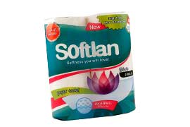 دستمال کاغذی سافتلن حوله ای