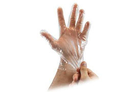 دستکش کیسه فریزری