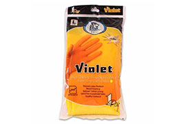 دستکش ظرفشویی ویولت ساق بلند