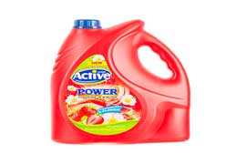 مایع ظرفشویی 4 لیتری اکتیو با رایحه توت فرنگی