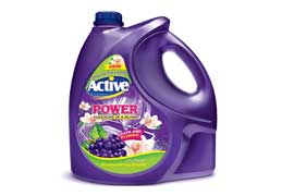 مایع ظرفشویی 4 لیتری اکتیو با رایحه انگور