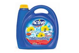 مایع ظرفشویی 4 لیتری اکتیو با رایحه گل