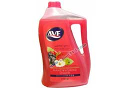 مایع دستشویی 4لیتری قرمز اوه