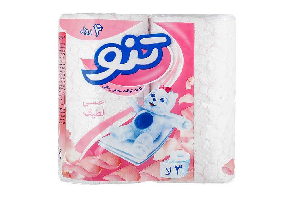 دستمال 4 قلو معطر تنو