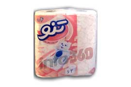 دستمال 4 قلو معطر تنو