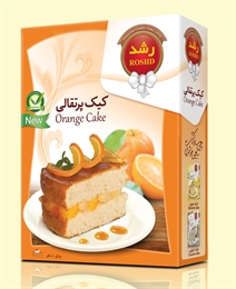 پودر کیک رشد با طعم پرتغالی