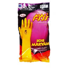 دستکش ساق بلند سایز کوچک رز مریم