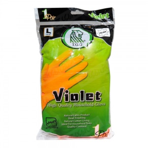 دستکش سایز  بزرگ ویولت