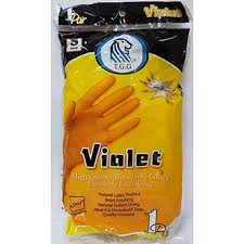 دستکش ساق بلند سایز کوچک ویولت