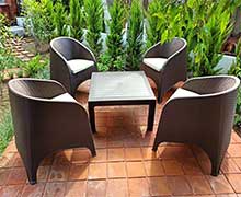 ست میز 323 و صندلی 992 ناصر 4 نفره