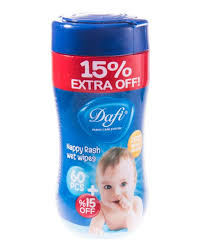 دستمال مرطوب قوطی دافی مخصوص کودکان