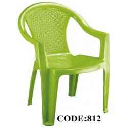 صندلی دسته دار حصیری بزرگ کد 812