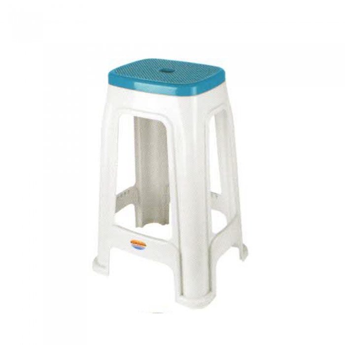 چهارپایه بلند50 سانتی دورنگ