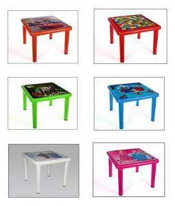 میز کودک مربع عکس دار کد 928
