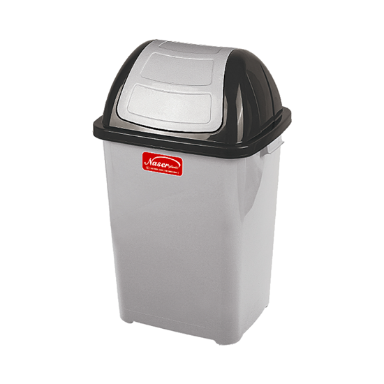 سطل زباله بادبزنی ناصر کد 5170