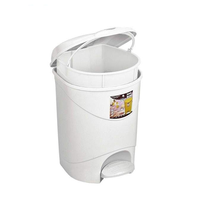 سطل زباله ناصر پلاستیک طرح مرجان کد 2430