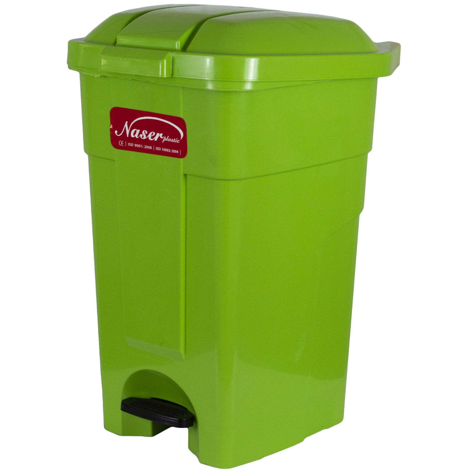 سطل زباله پدالی ناصر پلاستیک کد 4800