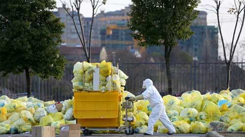 نحوه دفع زباله های بیمارستانی