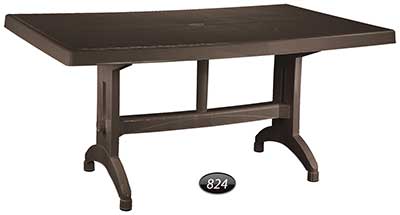 میز 824 قهوه ای